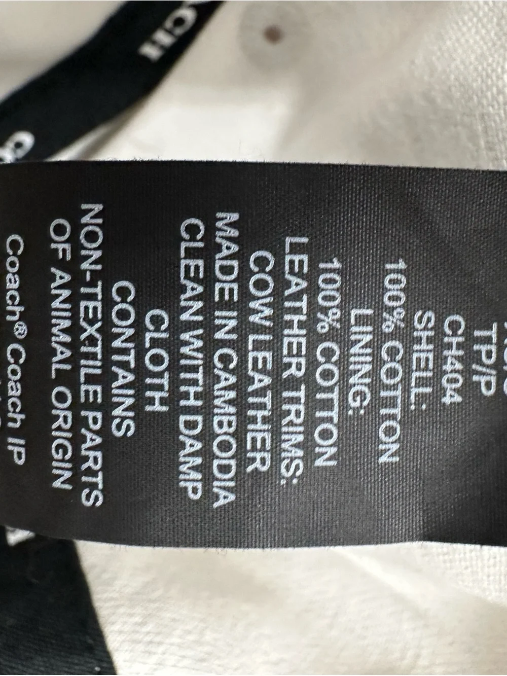 Coach image shows